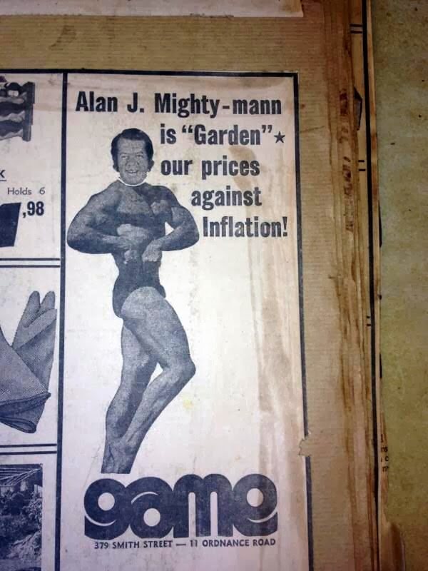 Alan J Mighty-mann advert
